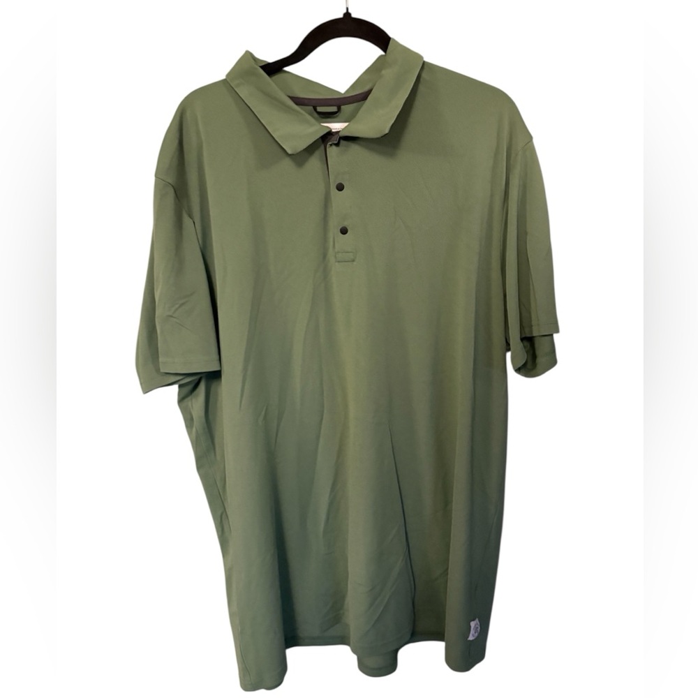 Reigning Champ Olive Athletic Polo Shirt
